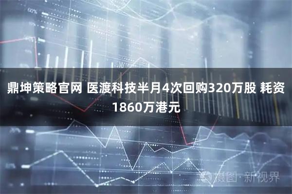 鼎坤策略官网 医渡科技半月4次回购320万股 耗资1860万港元